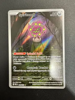 Pokemon - Spiritomb 148/132 Alt Art - Mega Evolution Base Set - Image 1