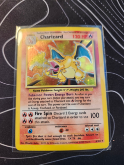 Pokemon Charizard 4/102 Base Set Holo Rare English 1999 Wizards of the Coast - Image 1