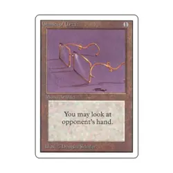 WOTC MtG Unlimited Glasses of Urza (U) VG - Image 1