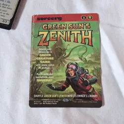 Green Sun's Zenith 127, Edge of Eternities Special Guest, EOE SPG MTG TCG - Image 1