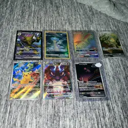 Pokemon Full Art Bundle Lot Of 7 Promo & Rares - Image 1