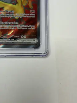 Pokemon Team Rocket's Moltres ex 208/182 Destined Rivals Holo CGC Pristine 10 - Image 3