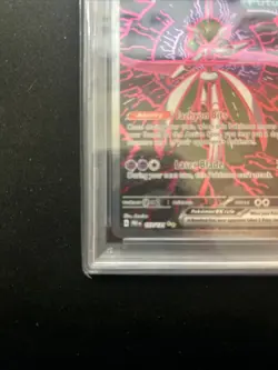 2025 Pokemon Pre En-Prismatic Evolutions #157 Iron Valiant Ex SIR PSA 10 - Image 5