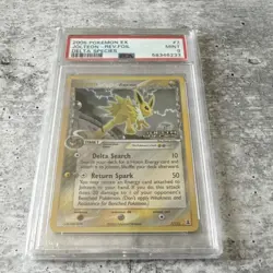 Pokemon Jolteon EX Delta Species Reverse Holo Rare 7/113 PSA 9 TCG - Image 1
