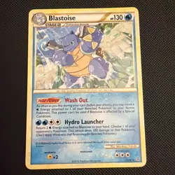Blastoise 13/95 Unleashed Pokemon Card Non-Holo - Image 1