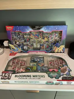 2x Pokemon 151 Blooming Waters Legendary Warriors Premium Collection Sealed - Image 2