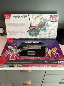 2x Pokemon 151 Blooming Waters Legendary Warriors Premium Collection Sealed - Image 4