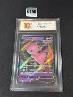 Mew V RR CS4bC-048/132 Pokemon Card Chinese Grade 10 - Image 1