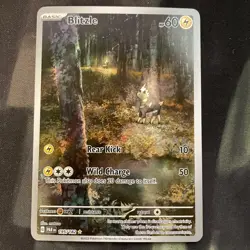 Blitzle 195/182 Sv04: Paradox Rift Pokemon Card Full Art Electric Type - Image 1