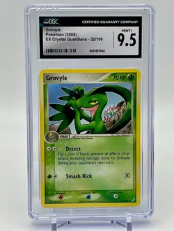 Grovyle Pokemon (2006) EX Crystal Guardians - 32/100 CGC 9 - Image 1