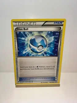 Dive Ball 125/160 Uncommon Primal Clash Pokemon Lightly Played - Image 1