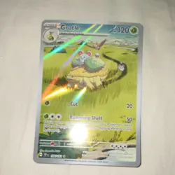 POKEMON GROTLE 164/162 SV05 TEMPORAL FORCES HOLO RARE 120HP STAGE 1 - Image 1