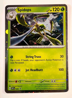 Spidops - 009 - Cosmo Holo - Promo - Scarlet & Violet Promos - Pokemon Card_1 - Image 1