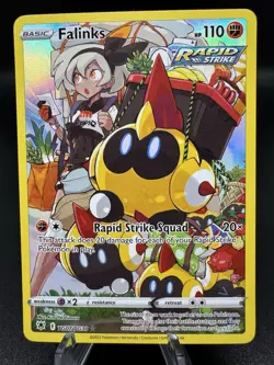 Pokemon TCG Falinks TG07/TG30 Astral Radiance Ultra Rare Holo - HP/Damaged - Image 1