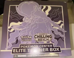 Pokemon Center Exclusive Chilling Reign Elite Trainer Box Set of 2 +Double Packs - Image 5