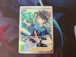 Pokemon Judge Ultra Rare SWSH Silver Tempest Trainer Gallery TG25/TG30 NM - Image 1