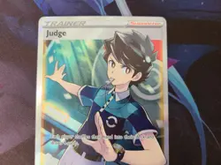 Pokemon Judge Ultra Rare SWSH Silver Tempest Trainer Gallery TG25/TG30 NM - Image 2