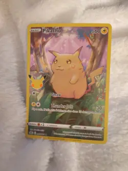 Pokemon Pikachu TCG Celebrations Card 5/25 - Image 1