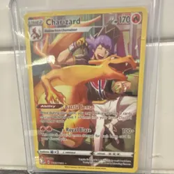 Pokemon Charizard Ultra Rare Holo TG03/TG30 Lost Origin Trainer Gallery 170HP - Image 1