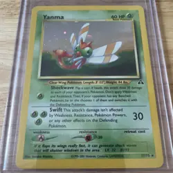 Pokemon TCG Yanma Neo Discovery 17/75 Holo Rare Unlimited 2001 Atsuko Nishida - Image 1
