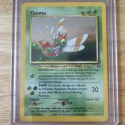 Pokemon TCG Yanma Neo Discovery 17/75 Holo Rare Unlimited 2001 Atsuko Nishida - Image 2