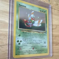 Pokemon TCG Yanma Neo Discovery 17/75 Holo Rare Unlimited 2001 Atsuko Nishida - Image 3