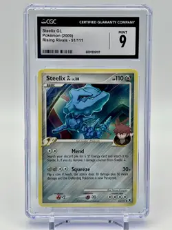 Steelix GL Pokemon (2009) Rising Rivals - 51/111 CGC 9 - Image 1
