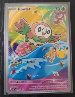 Pokemon TCG First Partner Illustration Collection Series 1 Gen 7 Alola Starters - Image 3