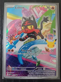 Pokemon TCG First Partner Illustration Collection Series 1 Gen 7 Alola Starters - Image 4