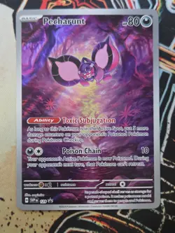 Pokemon TCG Pecharunt MEP 129 - SV: Shrouded Fable Black Star Promo NM - Image 1