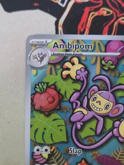 Pokemon TCG Ambipom 107/094 Full Art Illustration Rare Phantasmal Flames -NM/M - Image 3