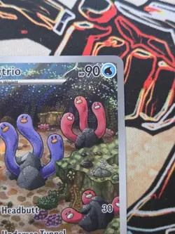 Pokemon TCG Wugtrio 224/091 Full Art Illustration Rare SV: Paldean Fates - NM/M - Image 4