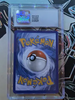 CGC MINT 9.5 Pokemon Flutter Mane Trick or Trade 078/162 Cosmos Holo Swirl - Image 2