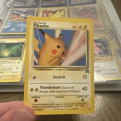 Pikachu SNAP Promo 26/53 Wotc Black Star Promo Pokemon NM 03 - Image 1