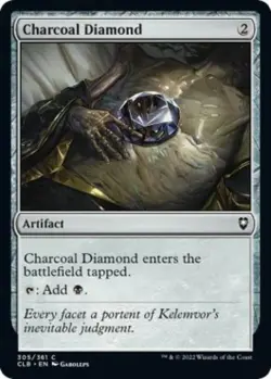 Charcoal Diamond - Light Play MTG Commander Legends: Battle for Baldur's Gate - Image 1
