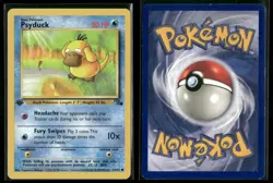 ✰ PSYDUCK 53/62 1ST EDITION COMMON FOSSIL POKEMON ✰ MP - Image 1