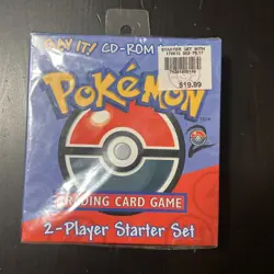 SEALED Pokemon Base Set 2 Starter Deck W/ CD WOTC - Image 1
