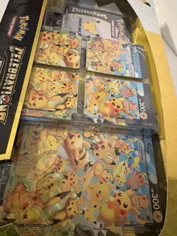 Pokemon Celebrations 25th Anniversary Pikachu V-union Premium Playmat Collection - Image 1