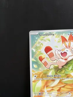 Scorbunny Full Art 225/217 Ascended Heroes Pokemon TCG Illustration Rare - Image 3