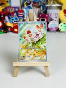 Scorbunny Illustration Rare - 225/217 Ascended Heroes - Pokemon TCG - Image 1