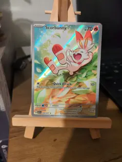 Pokemon TCG Scorbunny 225/217 Ascended Heroes Illustration Rare Mint Condition - Image 2