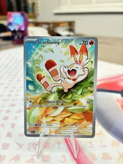 Pokemon TCG Scorbunny 225/217 Ascended Heroes Illustration Rare Mint Condition - Image 1
