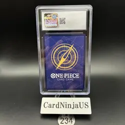 CGC 8.5 NM/Mint+ Usopp Parallel ST01-002 C 25th Edition ONE PIECE Card Game 234 - Image 2