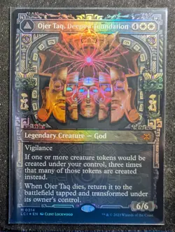 Ojer Taq, Deepest Foundation - Foil Showcase - Lost Caverns of Ixalan (MTG) - Image 1