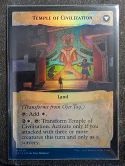 Ojer Taq, Deepest Foundation - Foil Showcase - Lost Caverns of Ixalan (MTG) - Image 2
