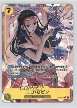 2025 One Piece Card Game Extra Heroines Edition EB03 Japanese Nico Robin Alt Art - Image 1