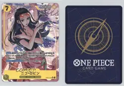 2025 One Piece Card Game Extra Heroines Edition EB03 Japanese Nico Robin Alt Art - Image 3