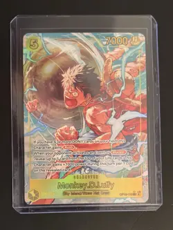 ONE PIECE CCG Kami’s Island MONKEY.D.LUFFY SEC Secret Rare Alt Art Card OP15-119 - Image 4