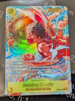 Monkey D. Luffy (Alt Art) OP15-119 SEC Adventure on KAMI's Island ENGLISH OP15 - Image 1