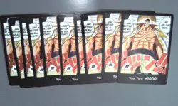 DON Card Edward Newgate Op08 Playset ×10 Two Legends One Piece TCG English - Image 1